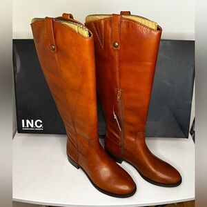 INC International Concepts Women's Leather Boots